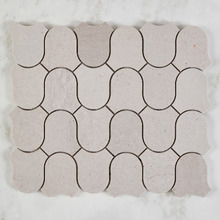 Toru Grey Travertine Mosaic Tile